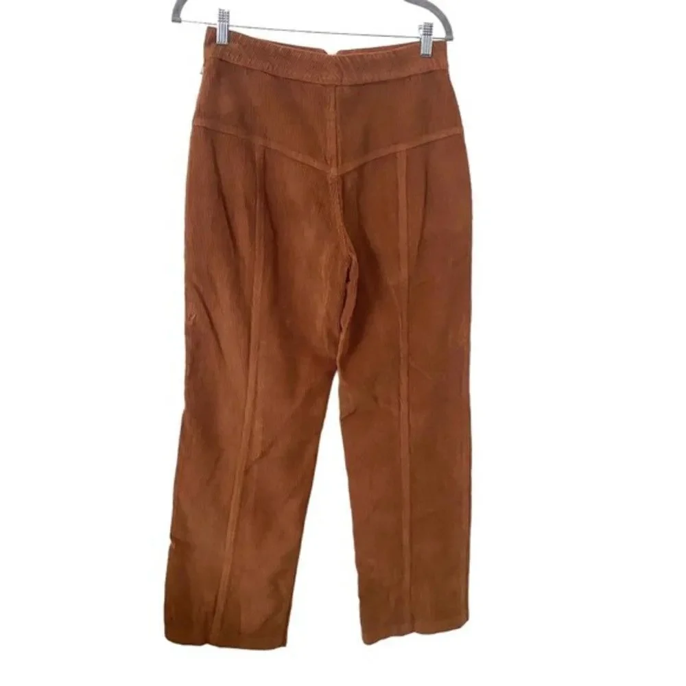 LACAUSA‎ Corduroy Zip Trouser NWT Sz 4